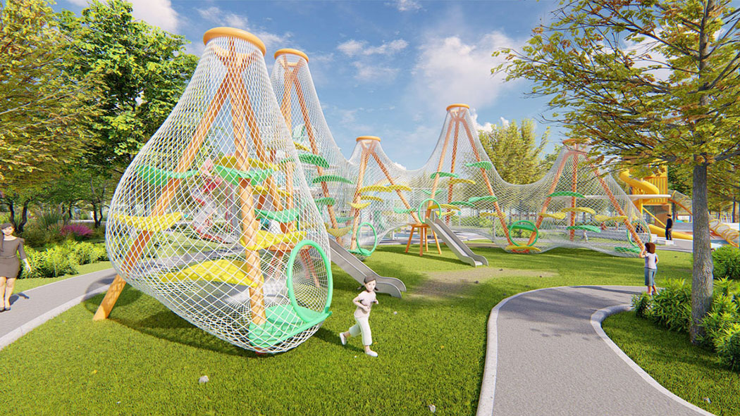 戶外公園適合兒童的有哪些攀爬游樂設備？